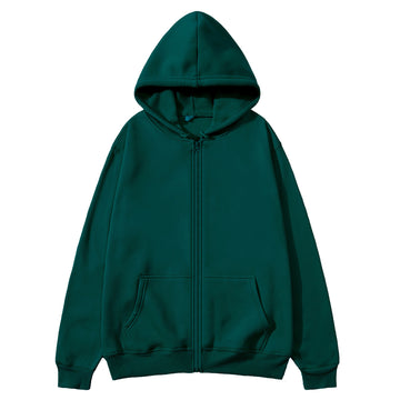 Zipper Cardigan Hoodie For Both Men And Women