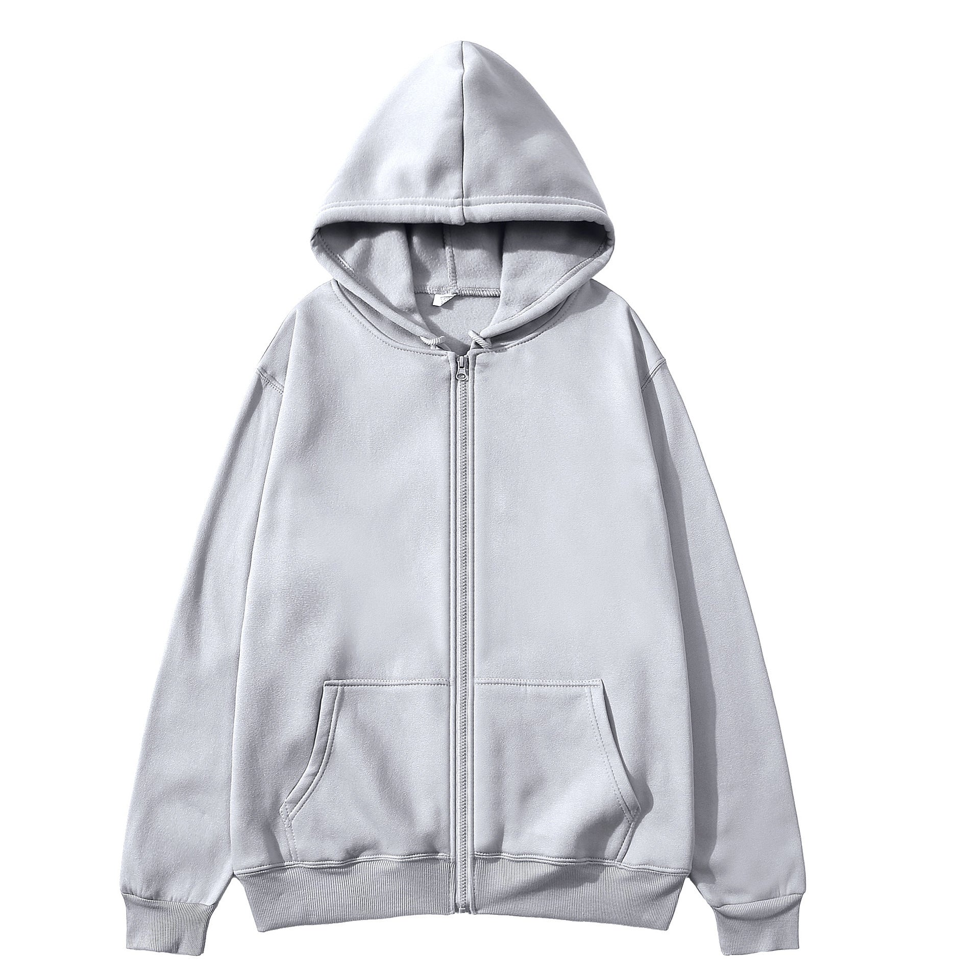 Zipper Cardigan Hoodie For Both Men And Women